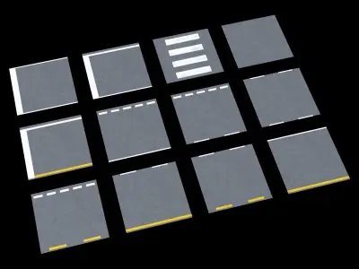 City Streets Construction Kit 3D model