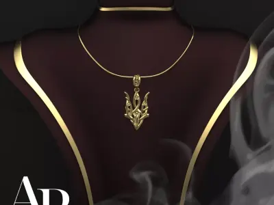 Ukrainian Trident 3D print model