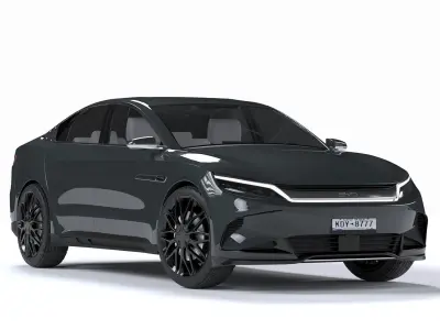 BYD HAN 2024 3d Model 3D model