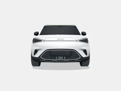 Smart 1 2023 Low-poly 3D model