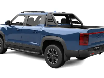 BYD UTE SHARK HYBRID 2024 3D model