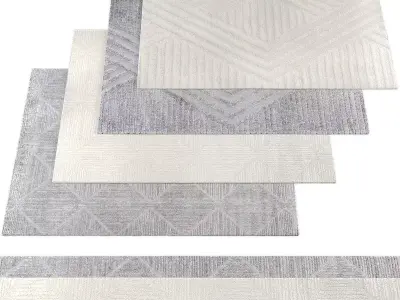 Rugs463 Low-poly 3D model