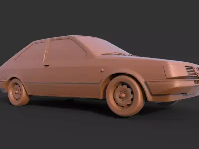 Alfa Romeo Arna 3D print model