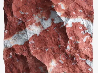 147-RockPanel rock texture 3D model