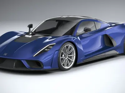 Hennesey Venom F5 2021 3D model