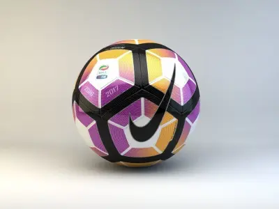 Nike ORDEM 4 Serie A CALCIO Official match ball 3D model