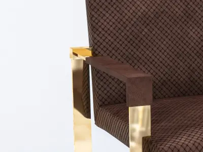 Mika Chair Low-poly 3D model