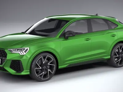 Audi RS Q3 Sportback 2020 3D model