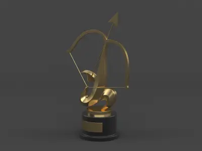 Trophy Cups 3D model 29