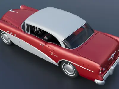 Buick Century 1954  3D print model