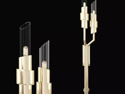 TYCHO TORCH WALL LIGHT 3D model