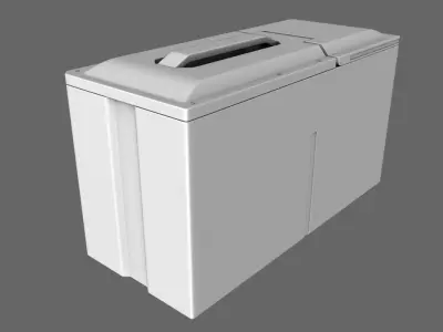 Sci-Fi Ammo Case Free 3D model