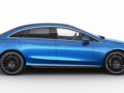 Mercedes EQE 2023 3D model