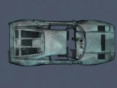 Ferrari Exterior 3D Scan Pack 3D model