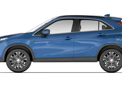Mitsubishi Eclipse Cross 2022 3D model
