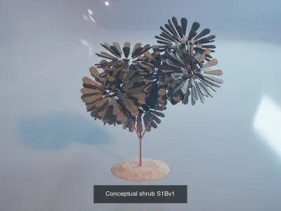 Conceptual shrubs Collection S1