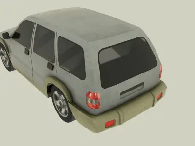 Kia Sportage Low-poly 3D model