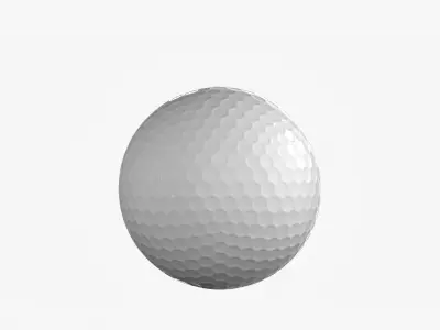 Golf Ball Mockup 3D model