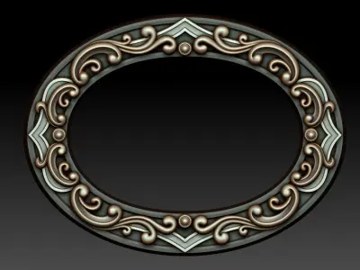 Decorative frame 7 3D model
