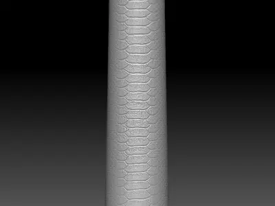 Boa Constrictor Zbrush Model 3D model