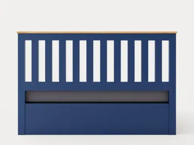 Phoenix King Ottoman Bed Low-poly 3D model buy