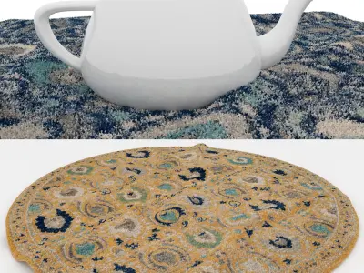 Rugs No 66 Low-poly 3D model