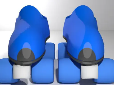 Skate - Quad 3D model