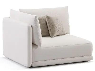 Katarina Sofa By Blanche 03 3D model