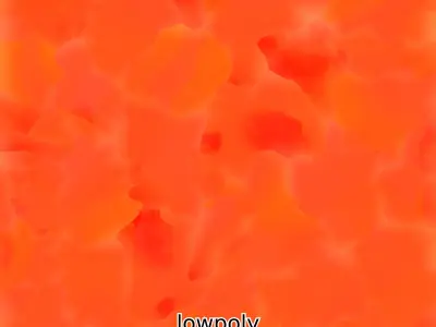 Walking Orange Tabby Cat 3D Model Low-poly 3D model