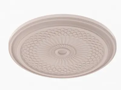 Classic Ceiling Medallion 56 3D model