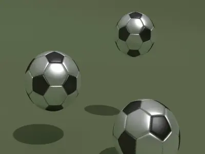 Ball White-black 3D model