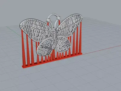 Ultra Vision Ring Gold Jewelry 3D print model