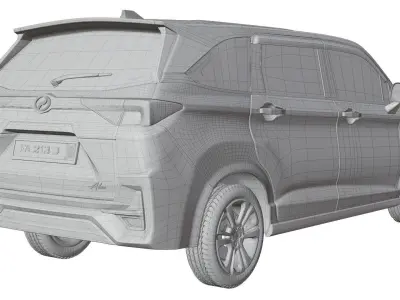 Perodua Alza 2022 3D model