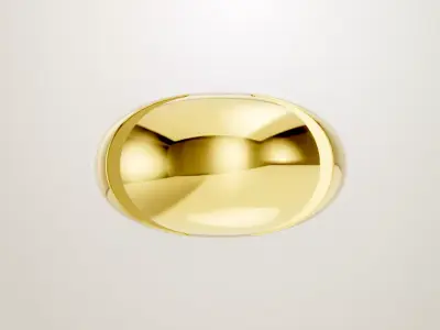 Bulgari Cabochon Ring  3D print model