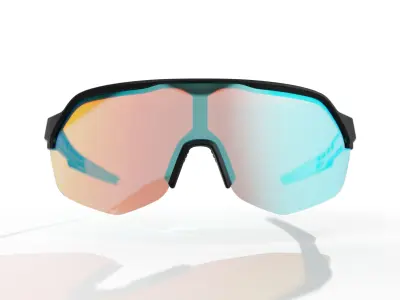 Sport unisex sunglasses 3D print model