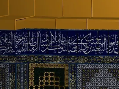 dome of the rock 3D model