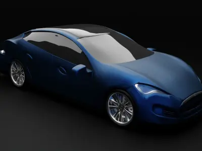 car 3d model sports 3D model