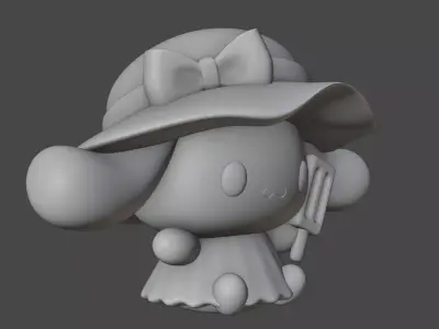 Sanrio cinnamoroll 13 3D print model