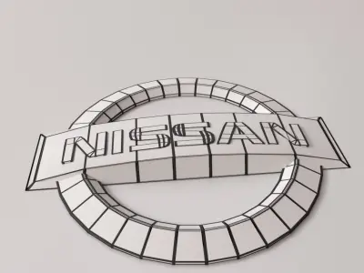 Nissan Logo 3D model
