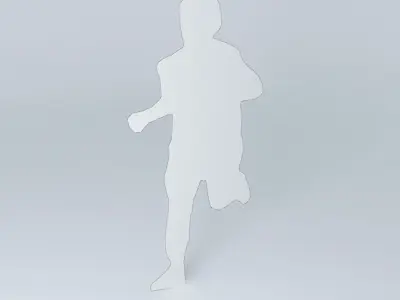 runner-01 man running Free 3D model