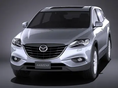 Mazda CX-9 2015 VRAY 3D model