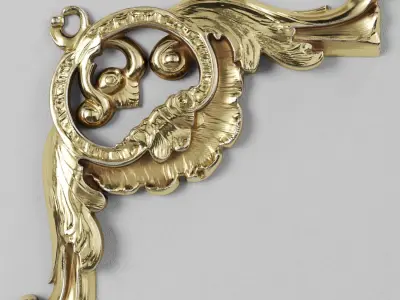 trim ornament 23 Low-poly 3D model