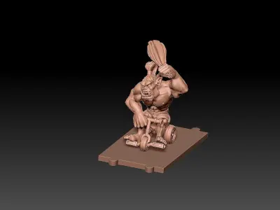 Xoroku Bug TUSSLE FOR VICTORY 3D print model