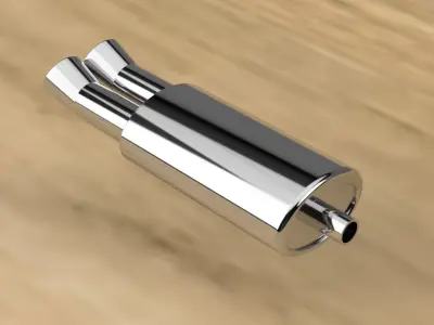 1to10 RC Exhaust Set  -  3D print model with all Files 3D print model