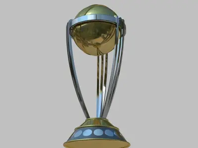 ICC Cricket World Cup Trophy 3D print model