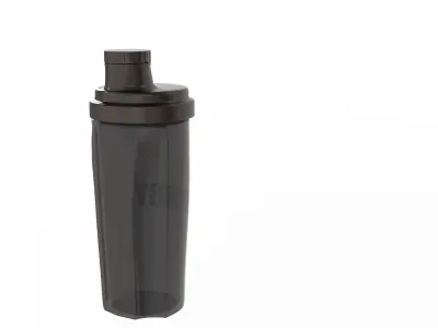 Protein Shake Bottle 3D model