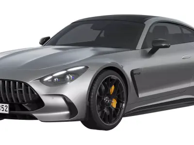 Mercedes-Benz AMG GT Coupe 2024 3D model