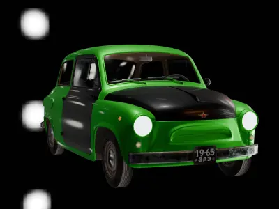 classic car 3D model