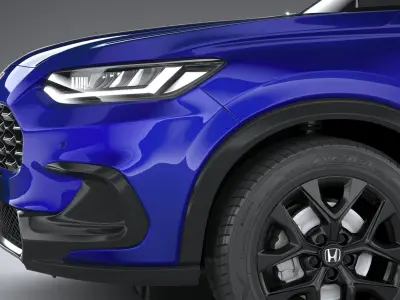 Acura ZR-V sport 2024 3D model