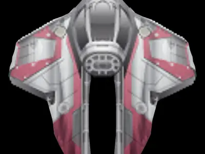 Star Wars space ship Free 3D model
